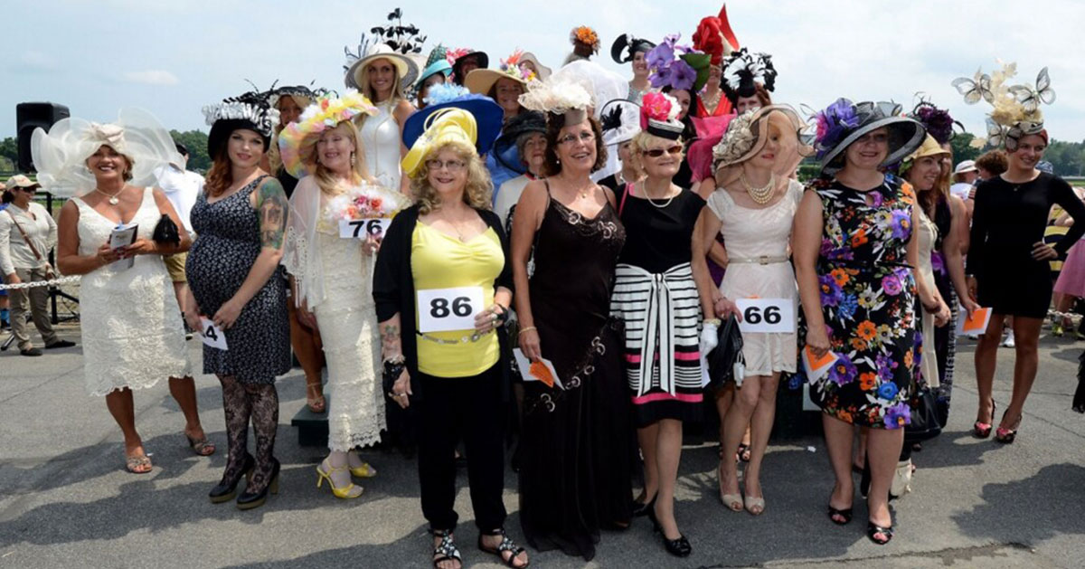 Wear Your Most Creative Head Topper for Saratoga Race Course's Hat Contest